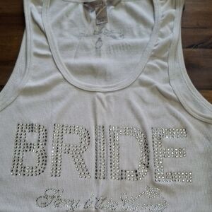 Victoria's Secret White Bride Tank Top
